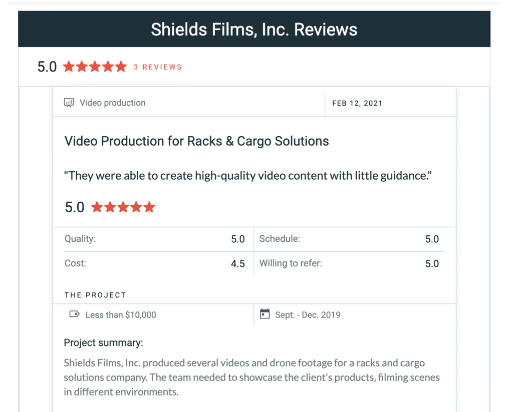 5 Star Review, 5 Star Review
