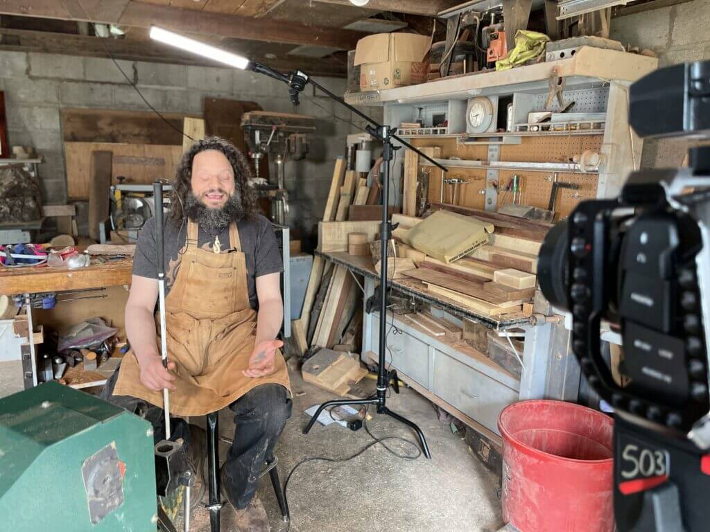 Video Production in Portland, Oregon, The Blind Woodsman
